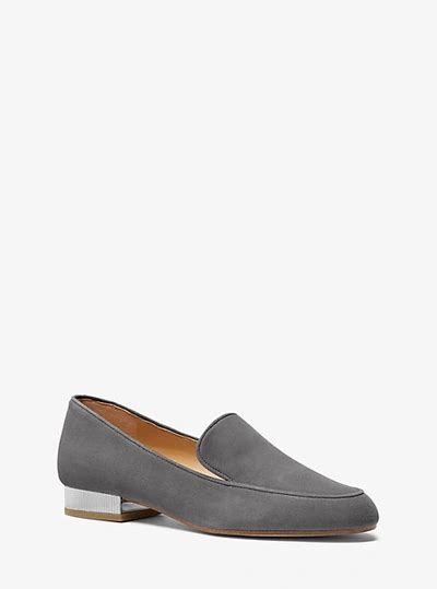 michael kors valerie suede loafer